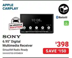 Visions Electronics Sony 6.95 Digital Multimedia Receiver offer