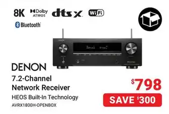 Visions Electronics DENON 7.2-Channel Network Receiver offer