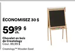 Michaels Chevalet en bois de Creatology offer
