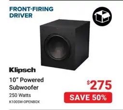 Visions Electronics Klipsch 10 Powered Subwoofer offer