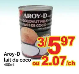 T&T Supermarket AROY-D LAIT DE COCO offer