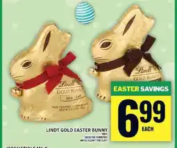 Food Basics Lindt Gold Easter Bunny offer