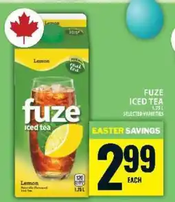 Food Basics Fuze iced tea offer