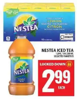 Food Basics NESTEA ICED TEA offer