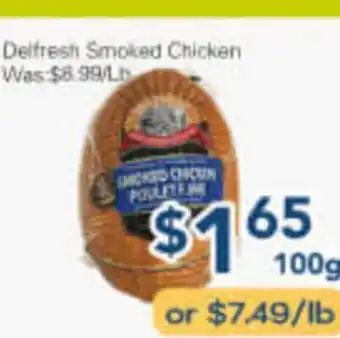 Oceans Fresh Food Market Delfresh Smoked Chicken offer