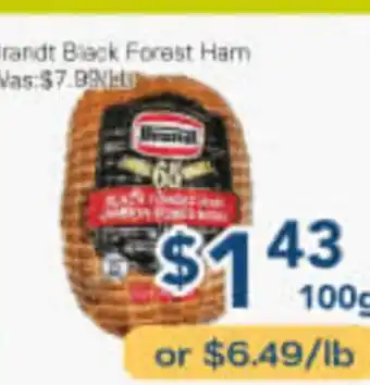 Oceans Fresh Food Market Brandt Black Forest Ham offer