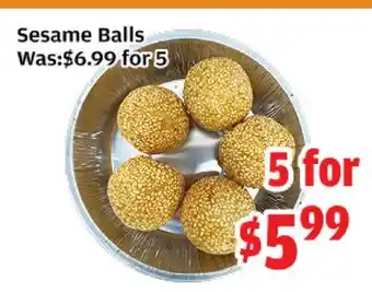 Top Food Supermarket Sesame Balls offer