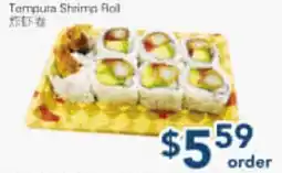 Oceans Fresh Food Market Tempura Shrimp Roll offer