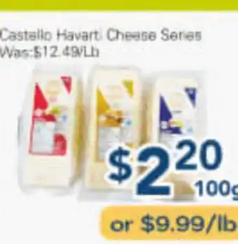 Oceans Fresh Food Market Castello Havarti Cheese Series offer