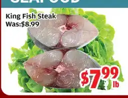 Top Food Supermarket King Fish Steak offer