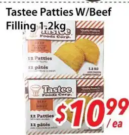 Bestco Food Mart Tastee Patties W/Beef Filling offer