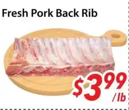 Bestco Food Mart Fresh Pork Back Rib offer