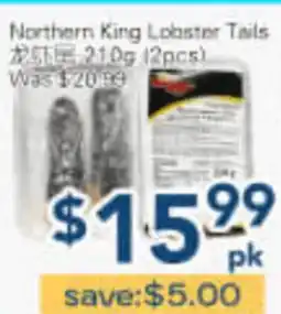 Oceans Fresh Food Market Northern King Lobster Tails offer