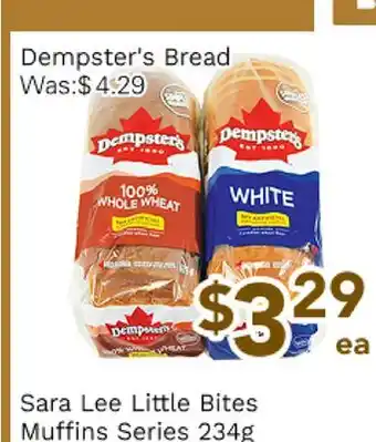 Ample Food Market Dempster's Bread offer
