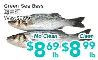 Ample Food Market Green Sea Bass offer