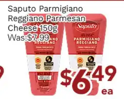 Ample Food Market Saputo Parmigiano Reggiano Parmesan Cheese offer