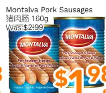 Ample Food Market Montalva Pork Sausages offer