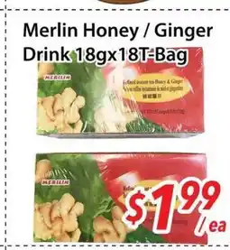 Bestco Food Mart Merlin Honey / Ginger Drink offer