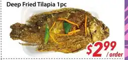 Bestco Food Mart Deep Fried Tilapia 1pc offer