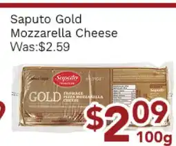 Ample Food Market Saputo Gold Mozzarella Cheese offer