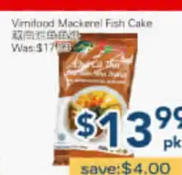 Oceans Fresh Food Market Vimifood Mackerel Fish Cake offer