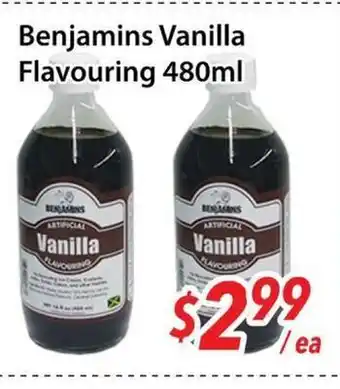 Bestco Food Mart Benjamins Vanilla Flavouring offer