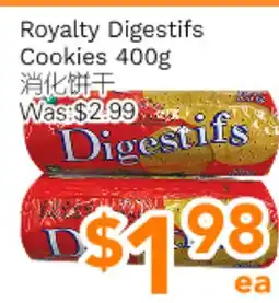Ample Food Market Royalty Digestifs Cookies offer