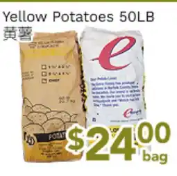 Ample Food Market Yellow Potatoes 50LB offer