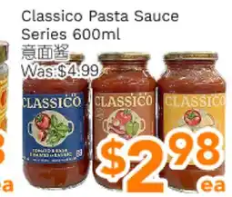 Ample Food Market Classico Pasta Sauce offer
