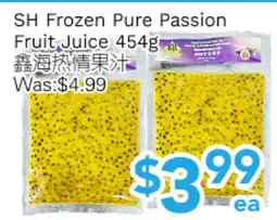 Ample Food Market SH Frozen Pure Passion Fruit Juice offer