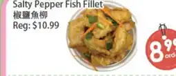 Fresh Palace Supermarket Salty Pepper Fish Fillet offer