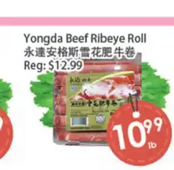 Fresh Palace Supermarket Yongda Beef Ribeye Roll offer