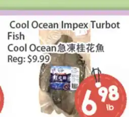 Fresh Palace Supermarket Cool Ocean Impex Turbot Fish offer