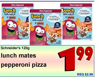 Co-op Atlantic Lunch Mates Pepperoni Pizza offer