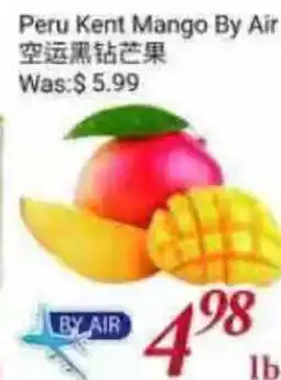 Tone Tai Supermarket Peru Kent Mango By Air offer
