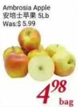Tone Tai Supermarket Ambrosia Apple offer