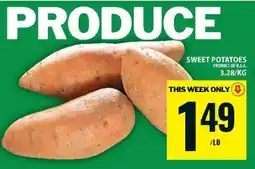 Food Basics SWEET POTATOES offer