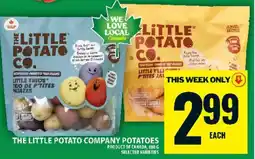Food Basics THE LITTLE POTATO COMPANY Potatoes offer