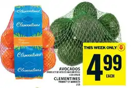 Food Basics AVOCADOS OR CLEMENTINES offer
