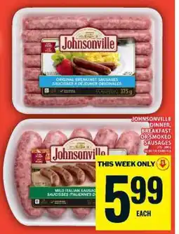 Food Basics JOHNSONVILLE SAUSAGES offer