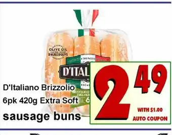 Co-op Atlantic Sausage Buns offer