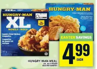 Food Basics HUNGRY-MAN MEAL offer