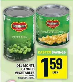 Food Basics DEL MONTE CANNED VEGETABLES offer