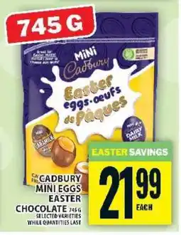 Food Basics Cadbury Mini Eggs Easter Chocolate offer