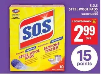 Food Basics S.O.S Steel Wool Pads offer
