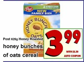 Honey Bunches of Oats Cereal