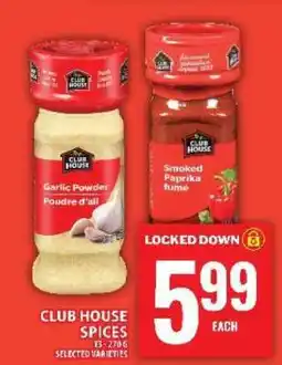 Food Basics CLUB HOUSE SPICES offer