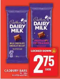 Food Basics CADBURY BARS offer