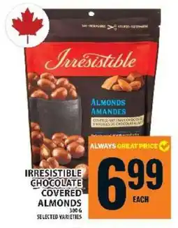 Food Basics Irresistible Chocolate Covered Almonds offer