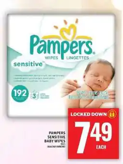 Food Basics Pampers Sensitive Baby Wipes offer